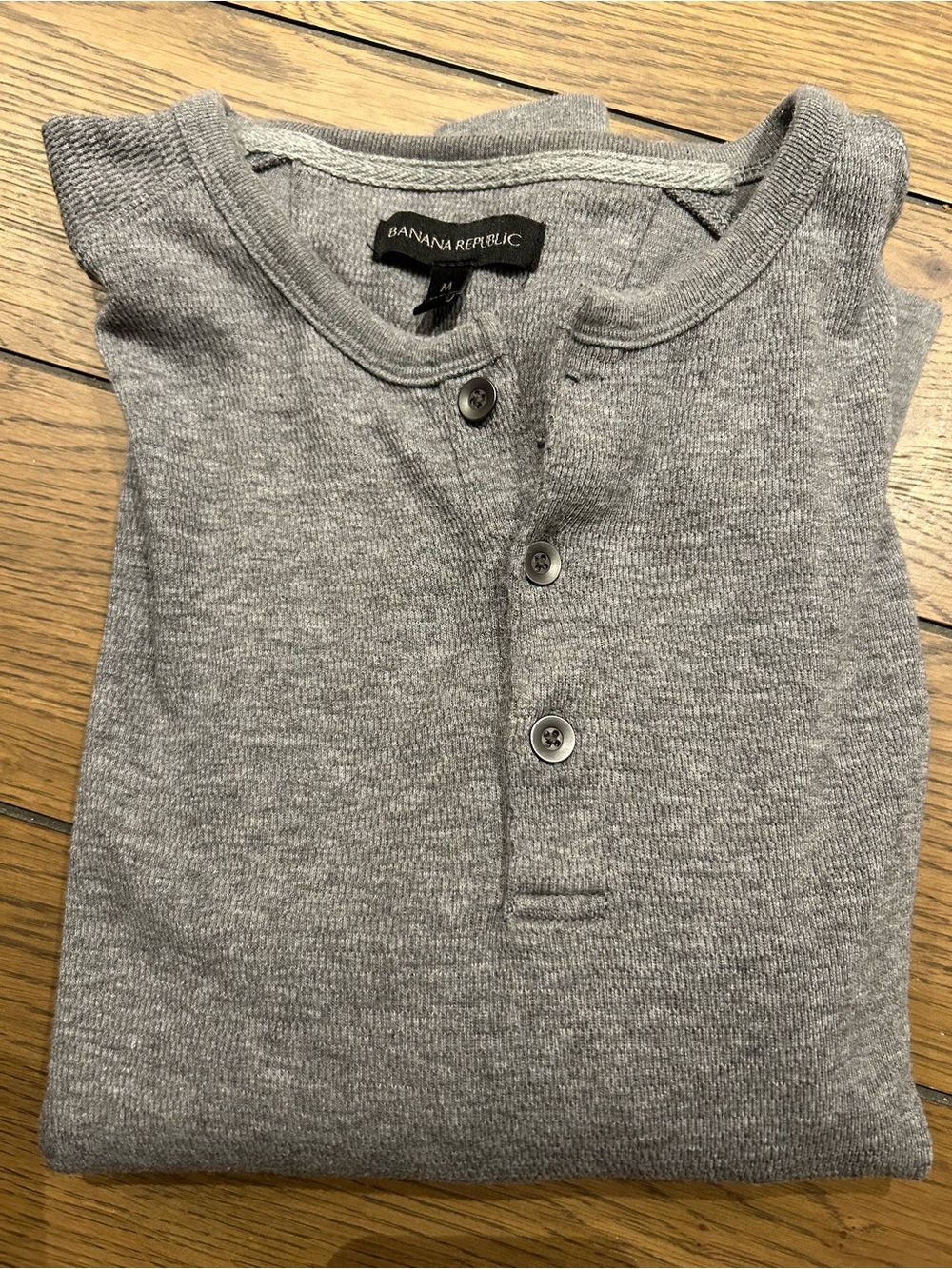 Banana Republic Henley long sleeve